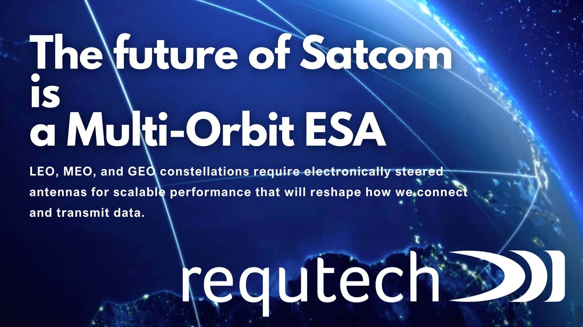 The future of RESA ReQuTech Electronically Scanned Antenna(01)